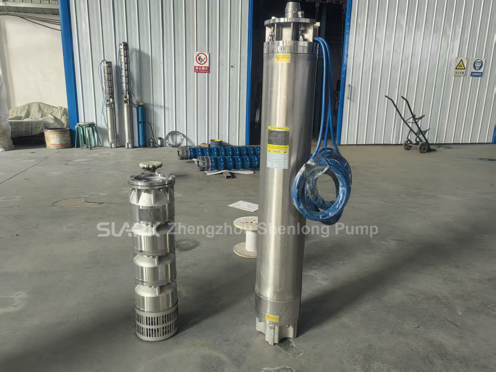 ultimo caso aziendale circa 250QJH250-70 Stainless Steel Submersible Pump Delivers Reliable Water Supply Solution for South American Water Treatment