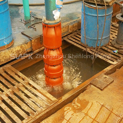 Cast Iron Hot Water Submersible Pump 2.2kw 410kw Temperature Up To 90 Degrees Designed For Continuous In Harsh Environments