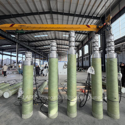 100 Percent Copper Wire Motor Submersible Seawater Pump Suitable for Well Diameter 175mm to 600mm OEM ODM Customization