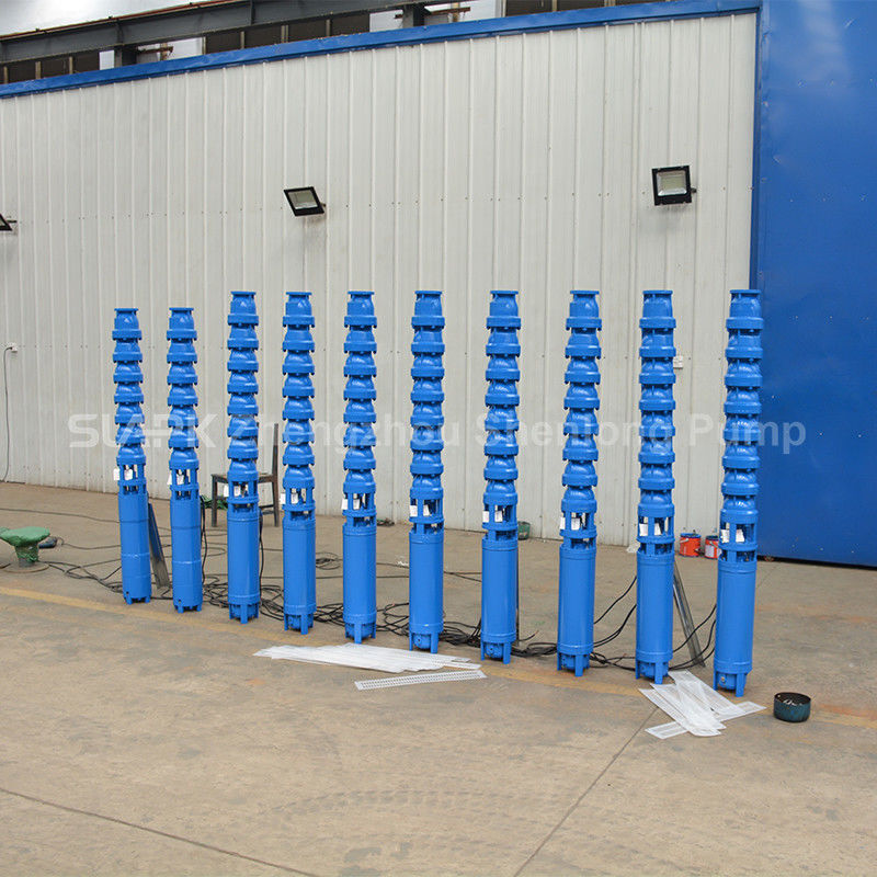 300QJ150-450/13 Pompa sommergibile a pozzo profondo con testa 450m 150 m3/h Disegno centrifuga a flusso e multistage