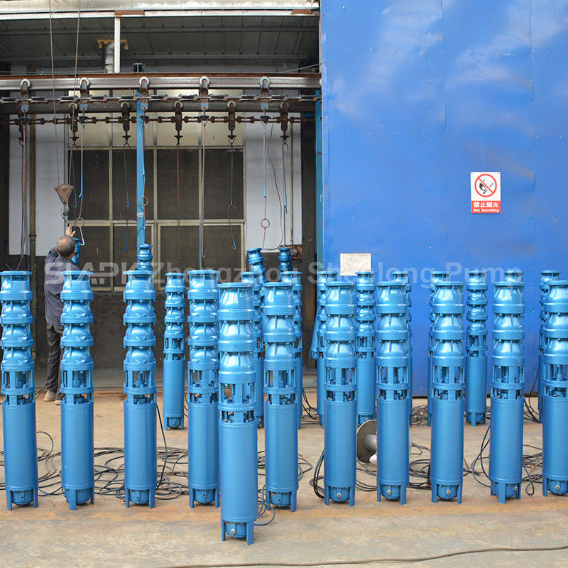 300QJ150-450/13 Pompa sommergibile a pozzo profondo con testa 450m 150 m3/h Disegno centrifuga a flusso e multistage