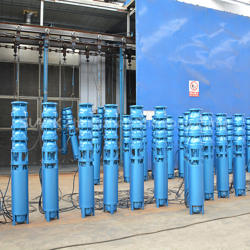 300QJ150-450/13 Pompa sommergibile a pozzo profondo con testa 450m 150 m3/h Disegno centrifuga a flusso e multistage