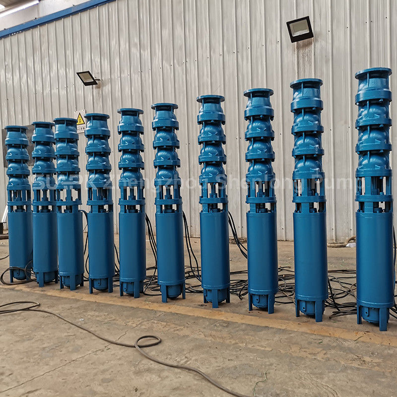 300QJ150-450/13 Pompa sommergibile a pozzo profondo con testa 450m 150 m3/h Disegno centrifuga a flusso e multistage