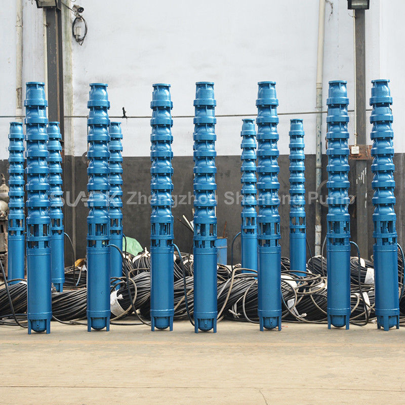 Pompa sommergibile da 600 m3/h a grande flusso con motore da 75 kW e spinta SS304