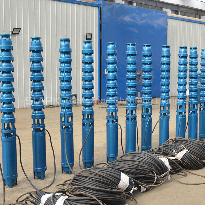 Pompa sommergibile da 600 m3/h a grande flusso con motore da 75 kW e spinta SS304