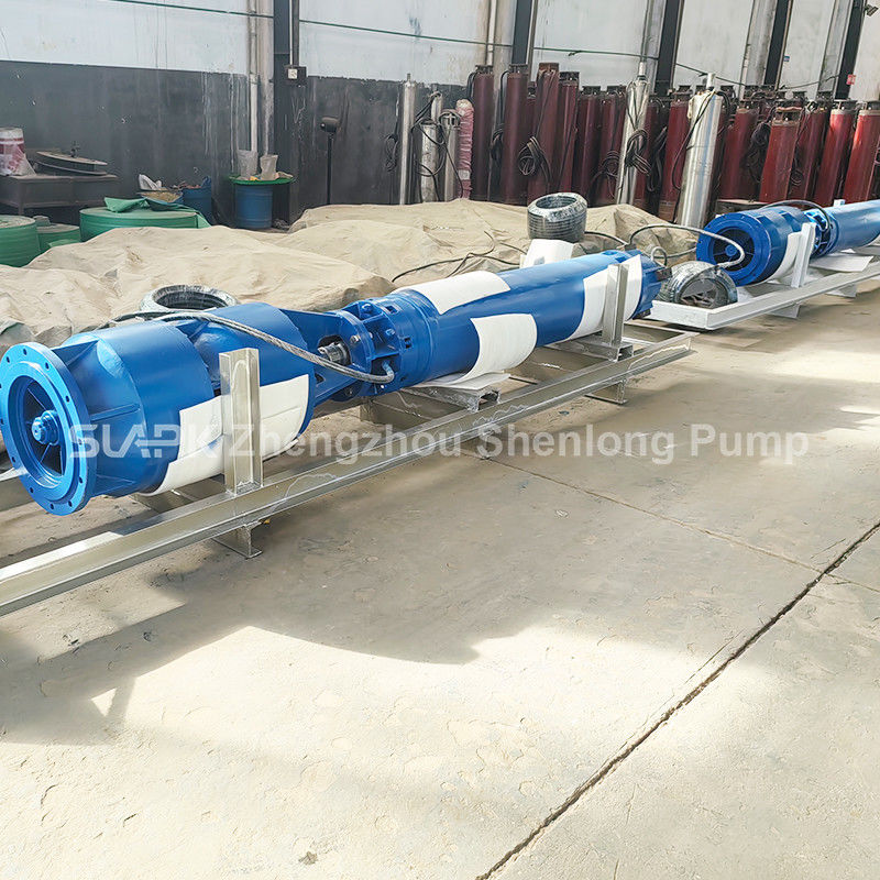 167m³/h Portata 40m Prevalenza Pompa Sommergibile in Acciaio Inox per Pozzi Profondi e Trivellazioni