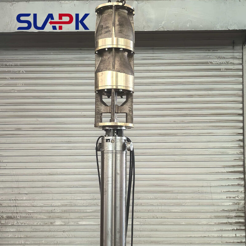 Pompa sommergibile ad alte prestazioni in stagno bronzo: 400QJH500-20-45KW per condizioni di lavoro difficili
