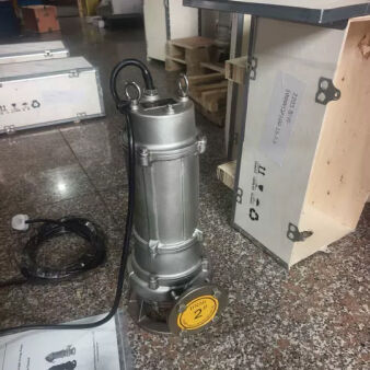 Pompa sommergibile per acque luride in acciaio inossidabile 100WQP100-15-7.5KW | Pompa per acque reflue resistente alla corrosione e non intasabile