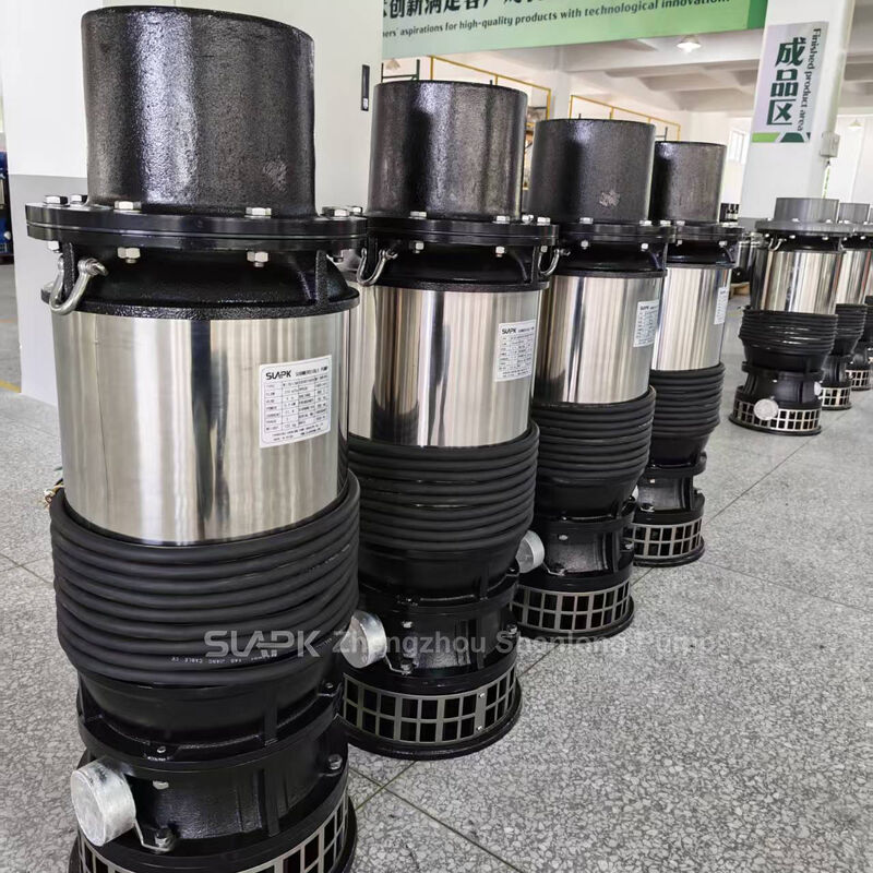Pompa di drenaggio portatile ad alto flusso 510 m3/h con sbocco di grande diametro DN150-DN300 mm per l'acquacoltura e l'irrigazione