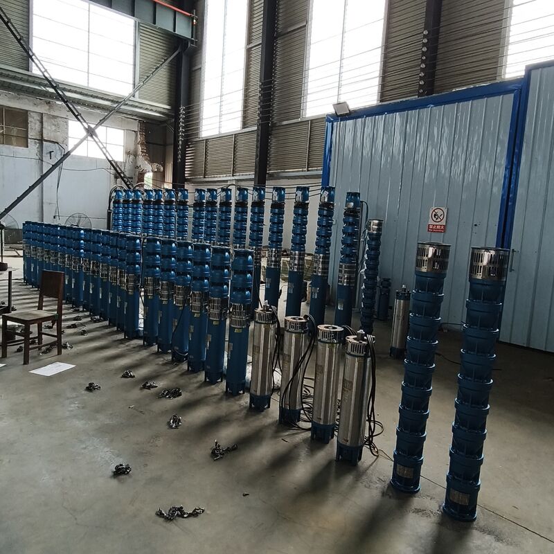 200QJ72-40-18KW pompa sommergibile a pozzo profondo con potenza motrice di 18 kW, portata di 72 m3/h e testa di 40 m per l'approvvigionamento idrico agricolo e industriale