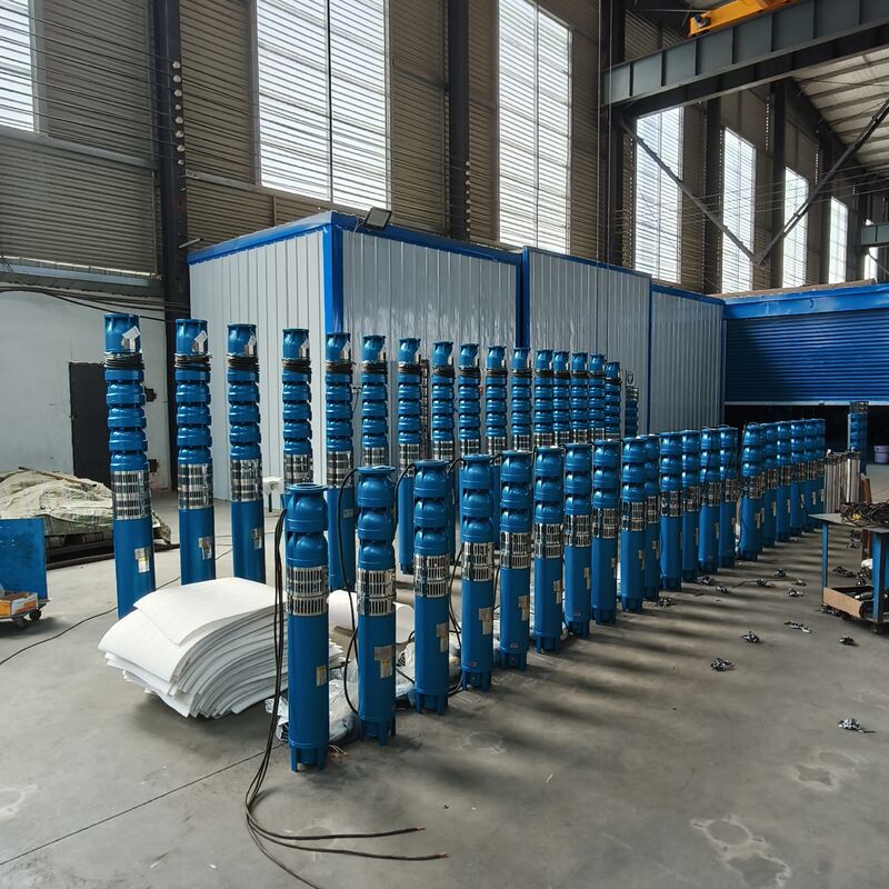 200QJ72-40-18KW pompa sommergibile a pozzo profondo con potenza motrice di 18 kW, portata di 72 m3/h e testa di 40 m per l'approvvigionamento idrico agricolo e industriale