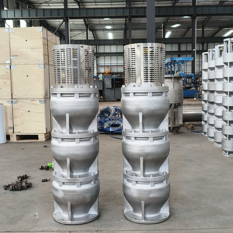 525 m3/h Flusso 350 m Testa 1000 kW Potenza Acciaio inossidabile Pompa per acqua di mare sommergibile