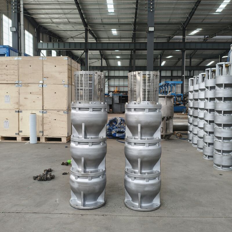 525 m3/h Flusso 350 m Testa 1000 kW Potenza Acciaio inossidabile Pompa per acqua di mare sommergibile