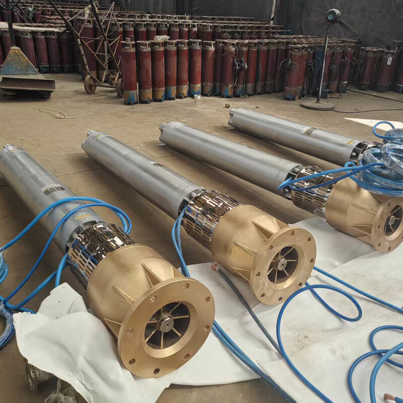Pompa a pozzo sommergibile in acciaio inossidabile da 55 kW con flusso di 40 m3/h per applicazioni a pozzo profondo