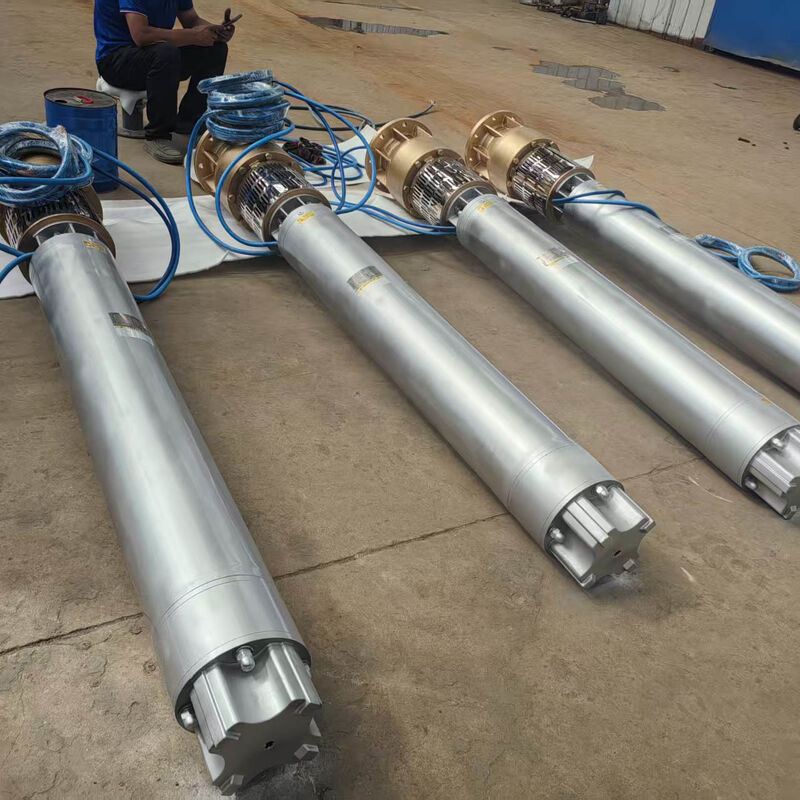 Pompa a pozzo sommergibile in acciaio inossidabile da 55 kW con flusso di 40 m3/h per applicazioni a pozzo profondo