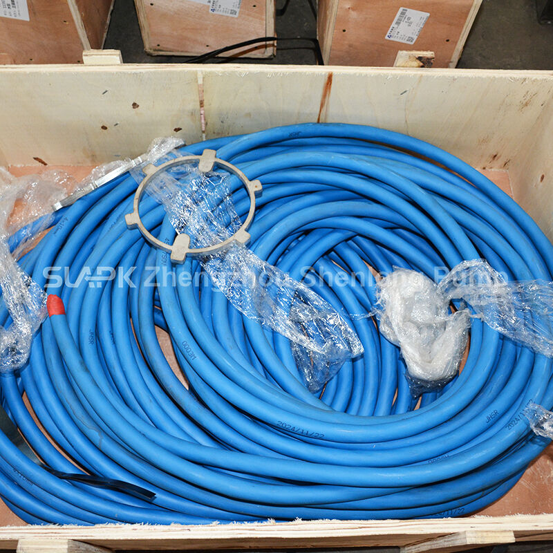300 m3/h Alto flusso 100 m Testa 140 kW Pompa sommergibile a pozzo profondo a motore per applicazioni di acqua di mare