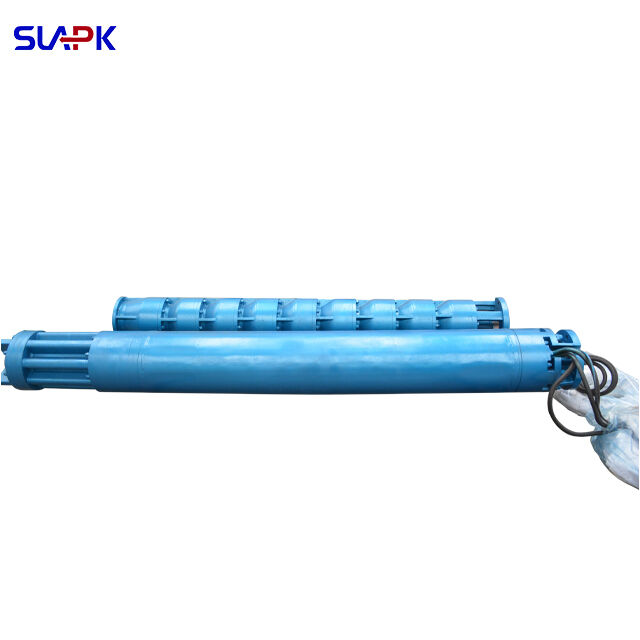 Pompa sommergibile da 600 m3/h a grande flusso con motore da 75 kW e spinta SS304