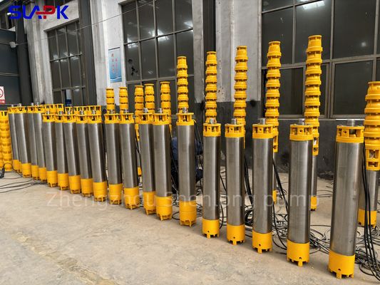 25kw 30kw Pompa sommergibile in acciaio inossidabile resistente alla corrosione per l'estrazione dell'acqua di mare