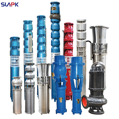 300 m3/h Pompa elettrica sommergibile Acciaio inossidabile Acqua di mare Offshore Verticale