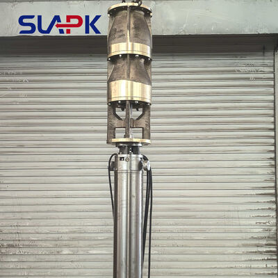 Pompa sommergibile ad alte prestazioni in stagno bronzo: 400QJH500-20-45KW per condizioni di lavoro difficili