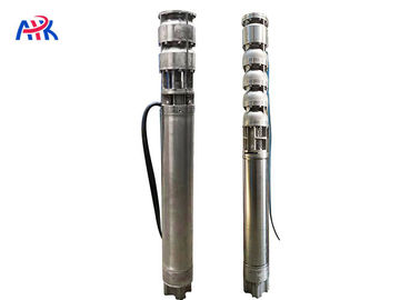 Grandi pompe a flusso elevato e pozzo profondo sommergibili pompe ad acqua multistage resistenti alla corrosione