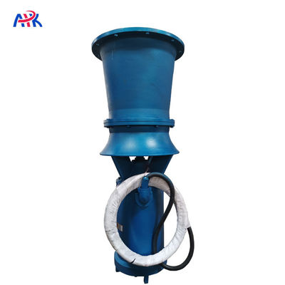 Irrigazione dell'acqua di fiume 3000 m3/h 5.4m Pompa assiale sommergibile