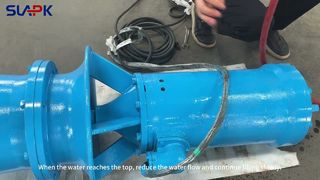 Video dell'iniezione dell'acqua con pompa a flusso assiale
