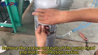 Dimostrazione video dello smontaggio della pompa sommergibile in acciaio inossidabile